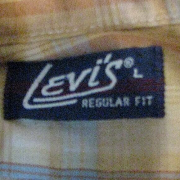 Vintage Levi's Plaid Button Down Western Shirt - Picture 8 of 9